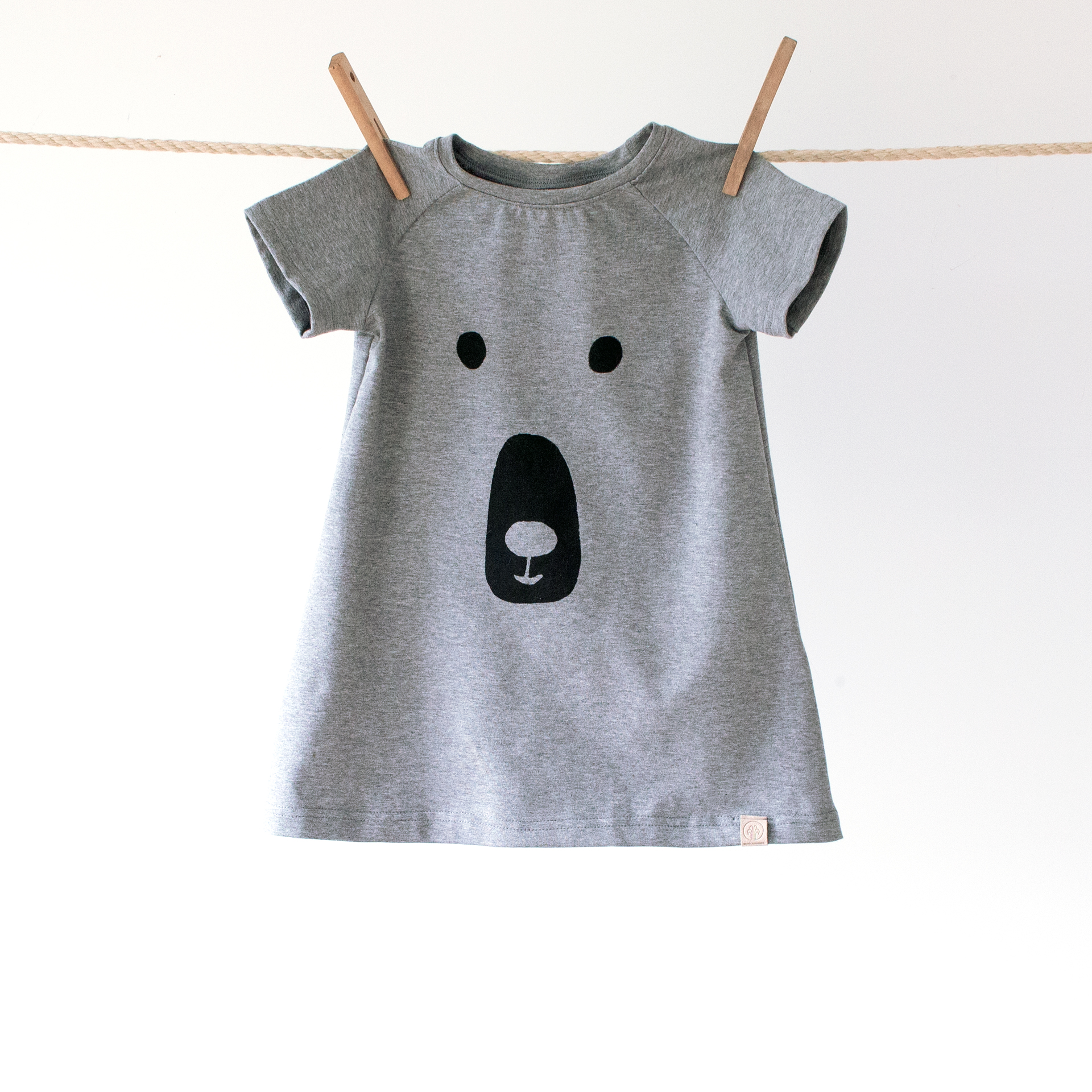 Wunschbrunnen  Grau meliert